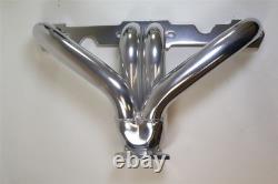 Ceramic Coated Small Block Chevy SBC Hugger Street Headers Shorty Hot Rod Street