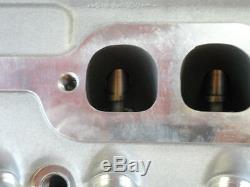 Chev Sbc Alloy Cylinder Heads 200cc Runner Complete + Studs & Guide Plates