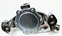 Chev Small Block Sbc Water Pump Chromed Alloy Short Pump Sbc 283-327-350-400