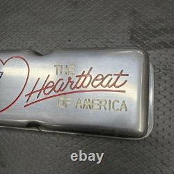 Chevrolet The Heartbeat of America Small Block Aluminum Valve Covers Vintage