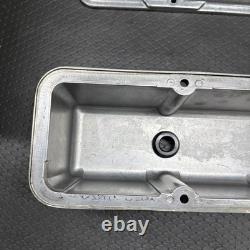 Chevrolet The Heartbeat of America Small Block Aluminum Valve Covers Vintage