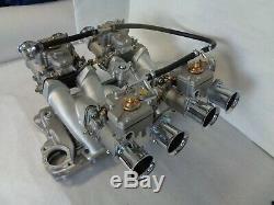 Chevy 283 327 350 Small Block 45 Dcoe Econ Cross Ram Conversion Hi Perfomance