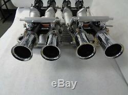 Chevy 283 327 350 Small Block Cross Ram Fuel Injection Throttle Bodies Manifold