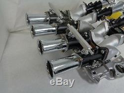 Chevy 283 327 350 Small Block Cross Ram Fuel Injection Throttle Bodies Manifold