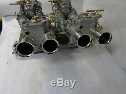 Chevy 283 327 350 Small Block Weber 45 Dcoe Cross Ram Conversion