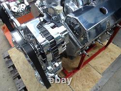 Chevy 383 Roller Stroker Engine & Serpentine Kit Turn Key 450 HP Cr # Ehrg-65