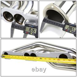 Chevy Gmc Small Block Bore 307/327/305/350/400 Stainless Exhaust Header+gasket