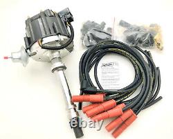 Chevy HEI Distributor Race Spark Plug Wires Small & Big Block Chevrolet 350 454