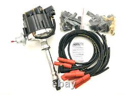 Chevy HEI Distributor Race Spark Plug Wires Small & Big Block Chevrolet 350 454