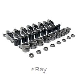 Chevy Roller Tip Rockers SBC 327 350 400 Small Block 1.5 Ratio 7/16 with Polylocks