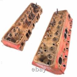 Chevy Small Block 327 350 Bare 3947040 Cylinder Head Pair 1.94/1.50