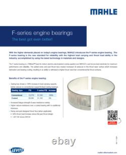 Chevy Small Block And LS V8 +. 001 Extra Rod Bearing Set Of 8 Clevite CB663FXN F