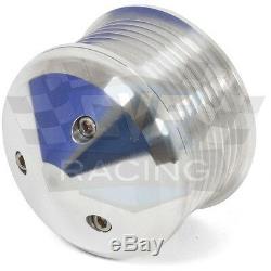 thumbnail image 2 of CVF Racing SBC Serpentine Conversion Kit – Electric Water Pump, Power Steering, Polished Billet 2 of 5