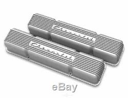 Chevy Small Block GM Licensed Vintage Series Finned Valve Covers Holley 241-106