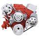 Chevy Small Block Serpentine Conversion Kit ALT PS High Mount Alternator 350 SBC