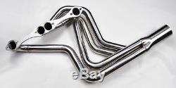 Chevy Small Block V8 262-400 Long Tube Stainless Exhaust Manifold SBC Headers