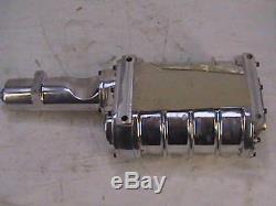 Chevy Supercharger B&M Polished Blower SBC Intake Manifold Small Block Chevy