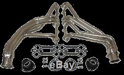 Chevy Truck Header Set ceramic Coated Steel Chevy GMC Small Block c 10 long 350
