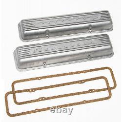 Chevy Valve Covers, Small Block, Corvette, Aluminum, 1955-1957 57-191636-1