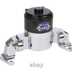 Chrome Small Block Chevy Electric Water Pump 350 EWP SBC High Volume Flow