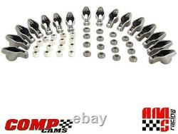 Comp Cams 1418-16 1.6 3/8 Roller Rocker Arms Set for 1987-later Chevrolet SBC