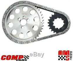 Comp Cams 7100 Adj Billet Double Roller Timing Set for Chevrolet SBC 305 350 400