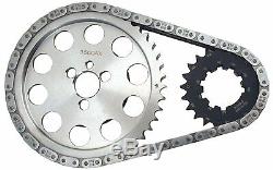 Comp Cams 7100 Adj Billet Double Roller Timing Set for Chevrolet SBC 305 350 400