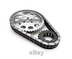 Comp Cams 7100 Adj Billet Double Roller Timing Set for Chevrolet SBC 305 350 400