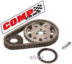 Comp Cams 8100 Adj Billet Double Roller Timing Set for Chevrolet SBC 327 350 5.7