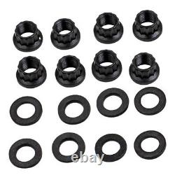 Cylinder Head Stud Kit For Chevy LS1 LS6 2004+ 4.8L 5.3L 6.0L 6.2L 12 PT Nuts