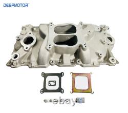 Deepmotor 1956-95 Spread Bore intake manifold for SBC Small Block Chevy 350 327