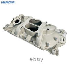 Deepmotor 1956-95 Spread Bore intake manifold for SBC Small Block Chevy 350 327