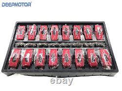 Deepmotor Chevy SBC Small Block Chevy 350 1.6 Ratio 3/8'' Aluminum Rocker Arms