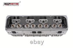 Deepmotor SBC 350 Cylinder Head Bare Straight Plug for Small Block Chevy Aluminu