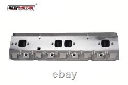 Deepmotor SBC 350 Cylinder Head Bare Straight Plug for Small Block Chevy Aluminu