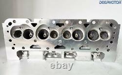 Deepmotor SBC Small Block Chevy 350 400 Aluminum Bare Cylinder Head Angle Plug