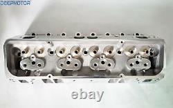 Deepmotor SBC Small Block Chevy 350 400 Aluminum Bare Cylinder Head Angle Plug