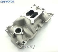 Deepmotor intake manifold Dual Plane for SBC Small Block Chevy 350 400 1956-1986