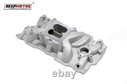 Deepmotor intake manifold Dual Plane for SBC Small Block Chevy 350 400 1956-1986