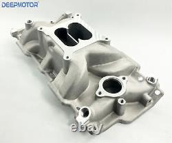 Deepmotor intake manifold Dual Plane for SBC Small Block Chevy 350 400 1956-1986