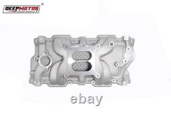 Deepmotor intake manifold Dual Plane for SBC Small Block Chevy 350 400 1956-1986
