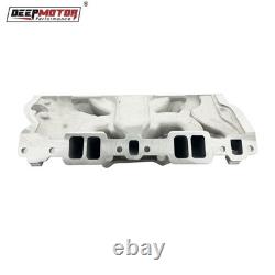Deepmotor intake manifold Dual Plane for SBC Small Block Chevy 350 400 1956-1986
