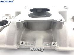 Deepmotor intake manifold Dual Plane for SBC Small Block Chevy 350 400 1956-1986