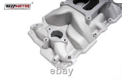 Deepmotor intake manifold Dual Plane for SBC Small Block Chevy 350 400 1956-1986