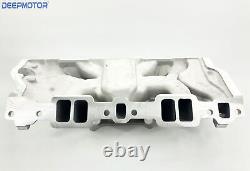 Deepmotor intake manifold Dual Plane for SBC Small Block Chevy 350 400 1956-1986