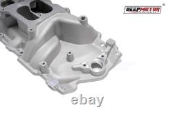 Deepmotor intake manifold Dual Plane for SBC Small Block Chevy 350 400 1956-1986