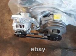 Dirt Track Racing Small Block Chevy Mini Alternator kit IMCA USRA WISSOTA Nascar