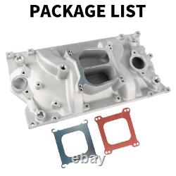 Dual Plane Air Gap Intake Manifold For Small Block Chevy SBC Vortec 350 1996-23