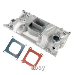 Dual Plane Air Gap Intake Manifold For Small Block Chevy SBC Vortec 350 1996-23