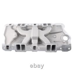 Dual Plane Aluminum Intake Manifold For SBC Small Block Chevy 305 327 350 383 US